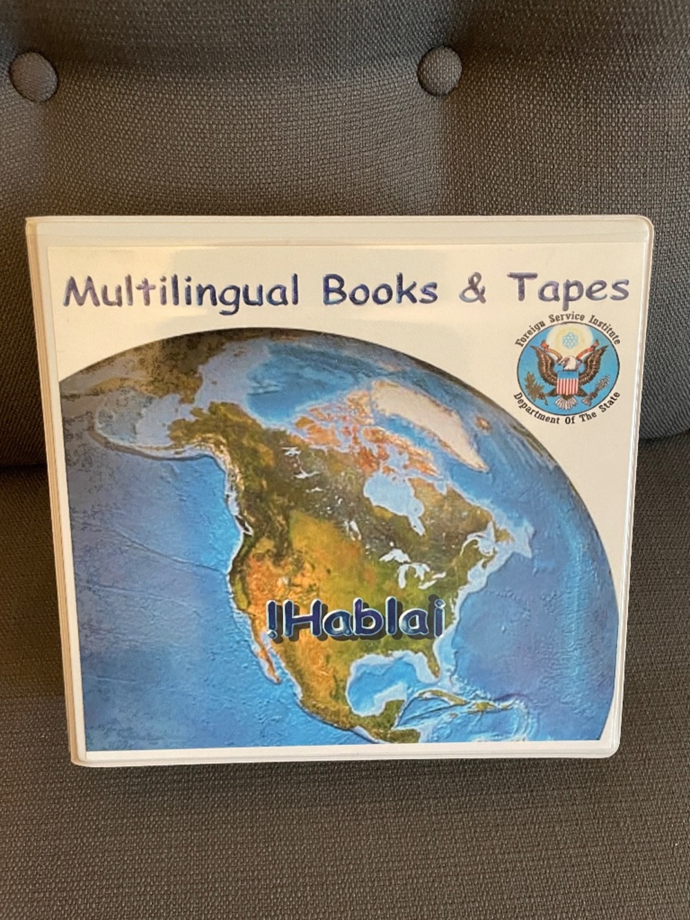 Learn Spanish 15 Tapes Habla Dept of State Foreign Service Training - Vintage